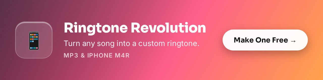 Ringtone Revolution — turn any song into a ringtone
